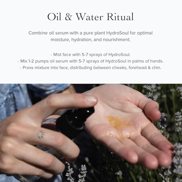 evanhealy Rosehip Calming Serum | Blue Skin Care Line with Organic Whole Essential Oils | Nurturing, Soothing Facial Oil Serum | Organic Facial Oil For Sensitive, Reactive Skin - Image 4