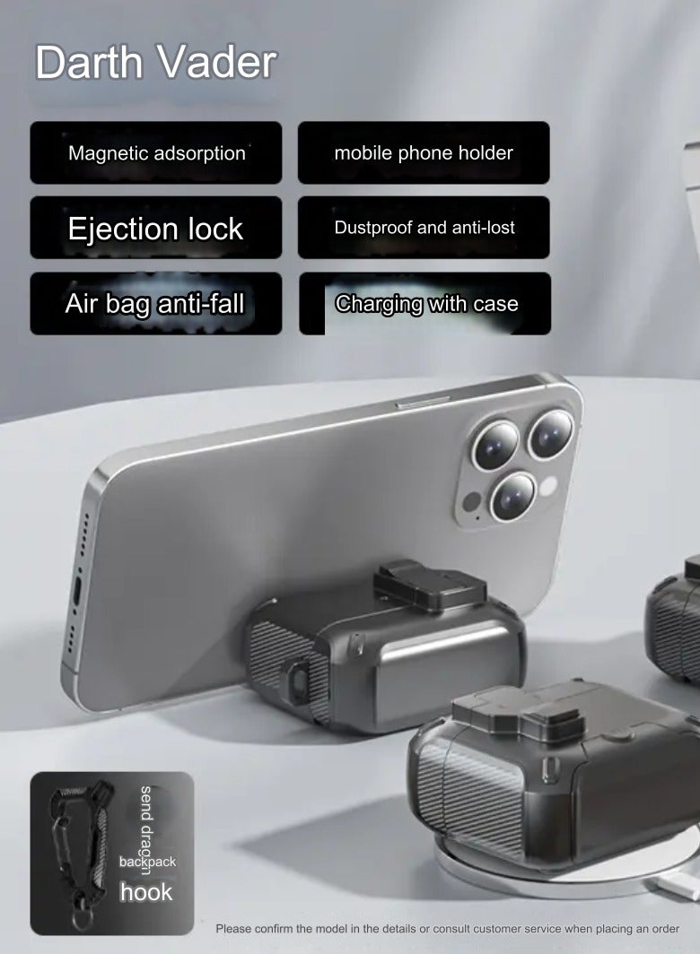 AirPods Pro 2  press pop-up stand headphone case - Image 3