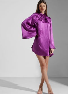 Cut-out Back Dress