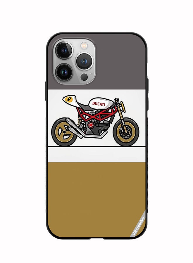 VR CREATIVE Protective Case Cover For Apple iPhone 11 Pro Max Ducati Design Multicolour - Image 1