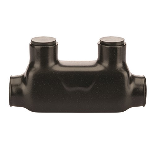 NSI Industries Polaris Black ISR250 Insulated InLine Splice Connector 2 Ports for 250 MCM6 AWG Wire Range Dry Locations Dualrated for cooper andor aluminum 119inch width 190inch height 4inch length Hex size 516inch - Image 3