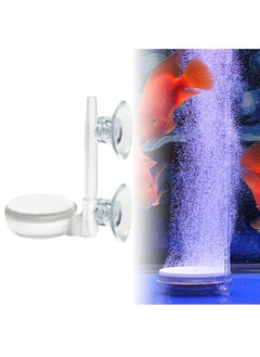 Aquarium Air Stone Fish Tank Nano Bubble Stone Kit with Control Valve Quiet Super High Dissolved Oxygen Diffuser Makes Super Tiny Bubbles for Fish Tank and Hydroponic