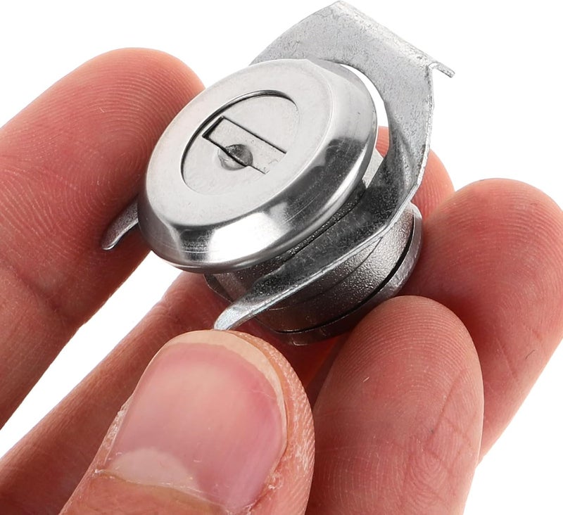 Cabinet Drawer Lock with Keys Zinc Alloy File Cabinet Lock for Toolbox for Secure Storage and Replacement - Image 4