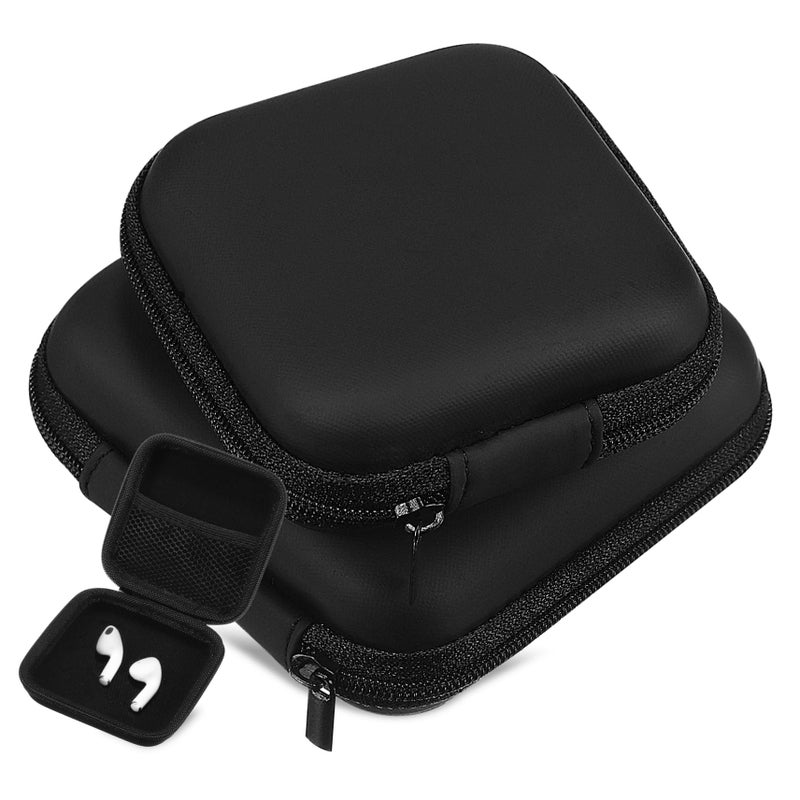 Mini Hard Case For Electronics With Soft Lining Organizes Earphones Power Banks Hard Drives - Image 2