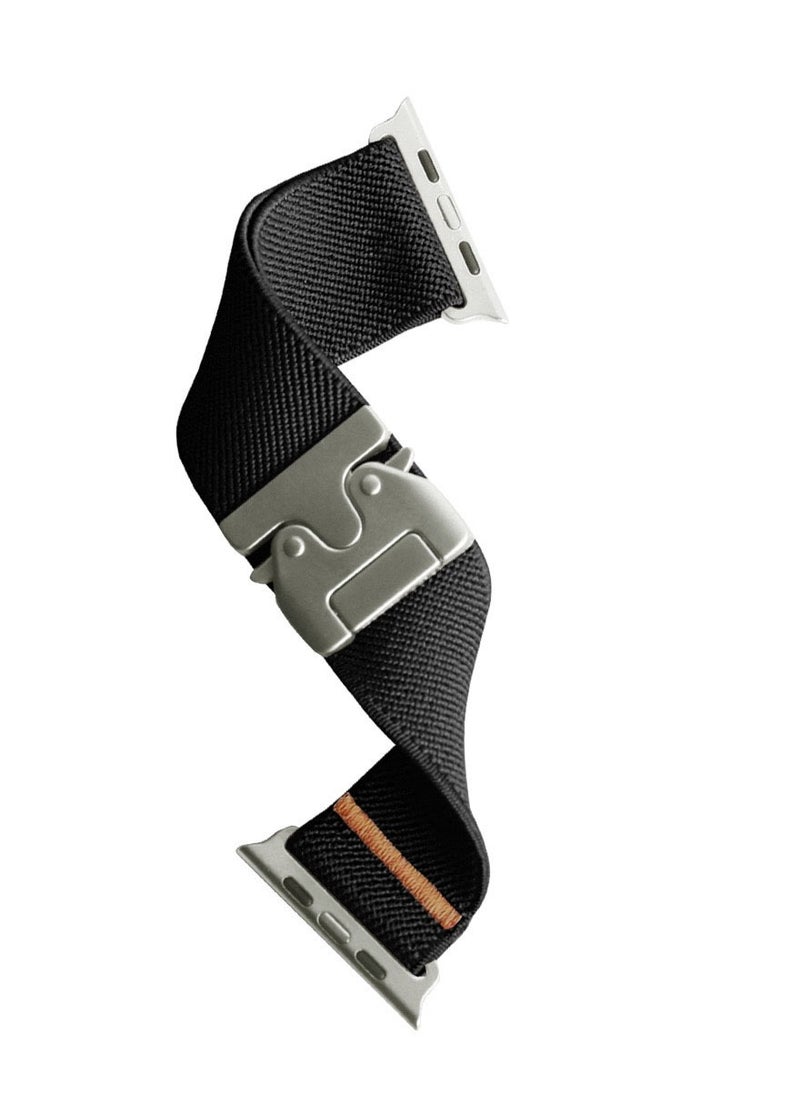 Samu - Apple Watch Band, compatible with S10: 46mm / S1-S9: 42mm, 44mm, 45mm / Ultra, Ultra 2: 49mm, Parachute Buckle Elastic Band. - Image 1
