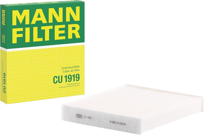 MANN FILTER Long term use design MANN-FILTER CU 1919 Cabin Air Filter - CARS + TRANSPORTERS All budget friendly options - Image 1
