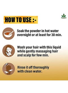 Havintha Natural Amla Reetha Shikakai Methidana And Hibiscus Powder Hair Shampoo For Men And Women | Herbal Organic Hair Mask & Hair Pack For Hair Growth And Avoid Hair Fall - 227G  - Image 4
