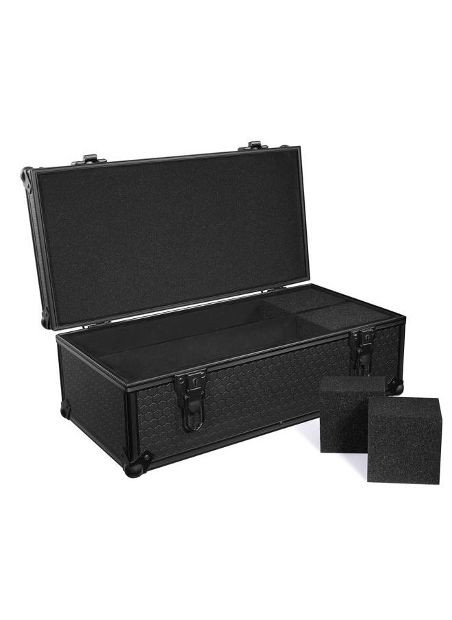 CARDKINGPRO - Graded Card Hard Storage Case | Fits 120+ Slabs | Designed for Sports Cards, PSA, Becketts, BGS, SGC, CGC, Toploaders, One-Touch Etc. Strong Protection, Lockable Box, Including Foam Blocks - Image 1
