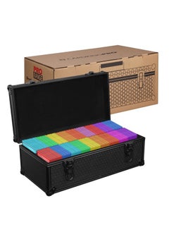 Graded Card Hard Storage Case | Fits 120+ Slabs | Designed for Sports Cards, PSA, Becketts, BGS, SGC, CGC, Toploaders, One-Touch Etc. Strong Protection, Lockable Box, Including Foam Blocks