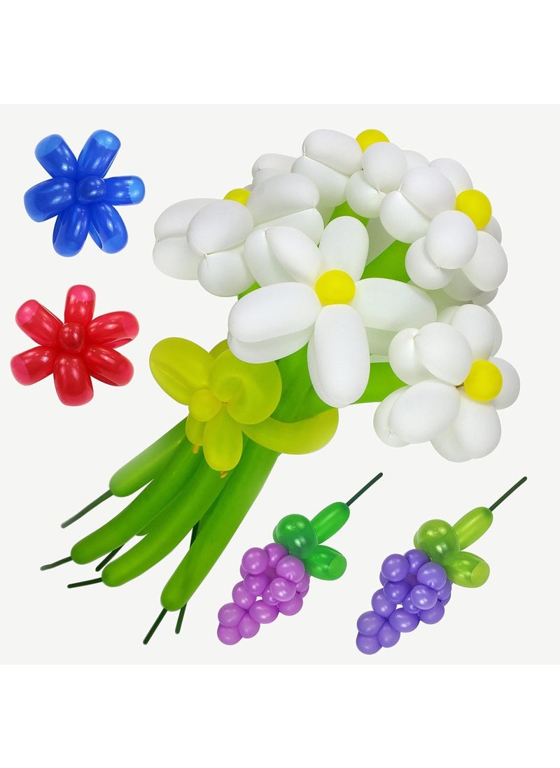100 PIECES Balloons for Twisting Balloon Animal, Long Skinny Latex Balloons for Modelling Magic Balloon Animal Kit for Weddings| Birthdays Party decoration - pzsku/Z464F75AC96AB187CA5BDZ/45/_/1716818362/9151ab64-951b-41b2-9743-ba8484f94028
