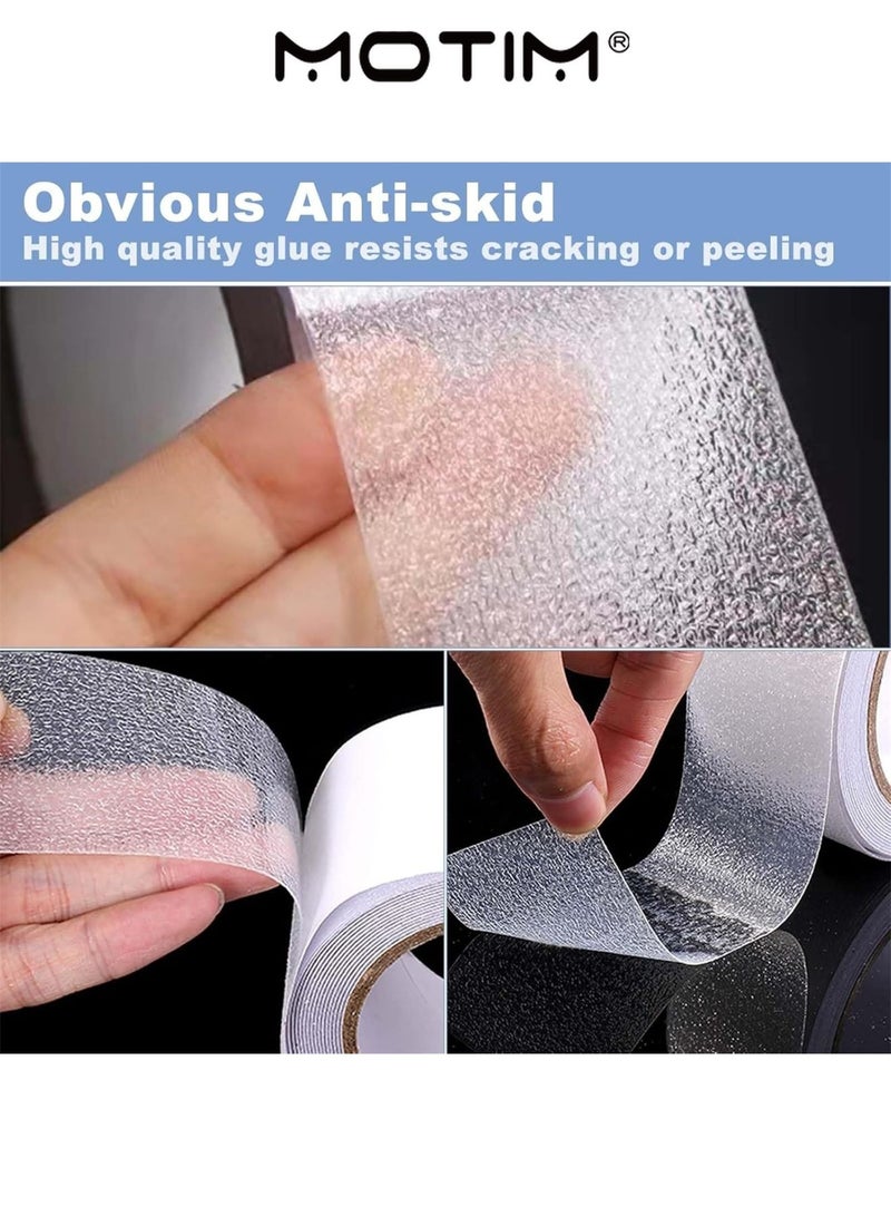 Motim Anti Slip Tape Heavy Duty Grip Tape Roll and High Traction Non Slip Tape for Outdoor and Indoor Stairs and Steps Easy to Apply Safety Non Skid Tape (10CM x 10M) - Image 5