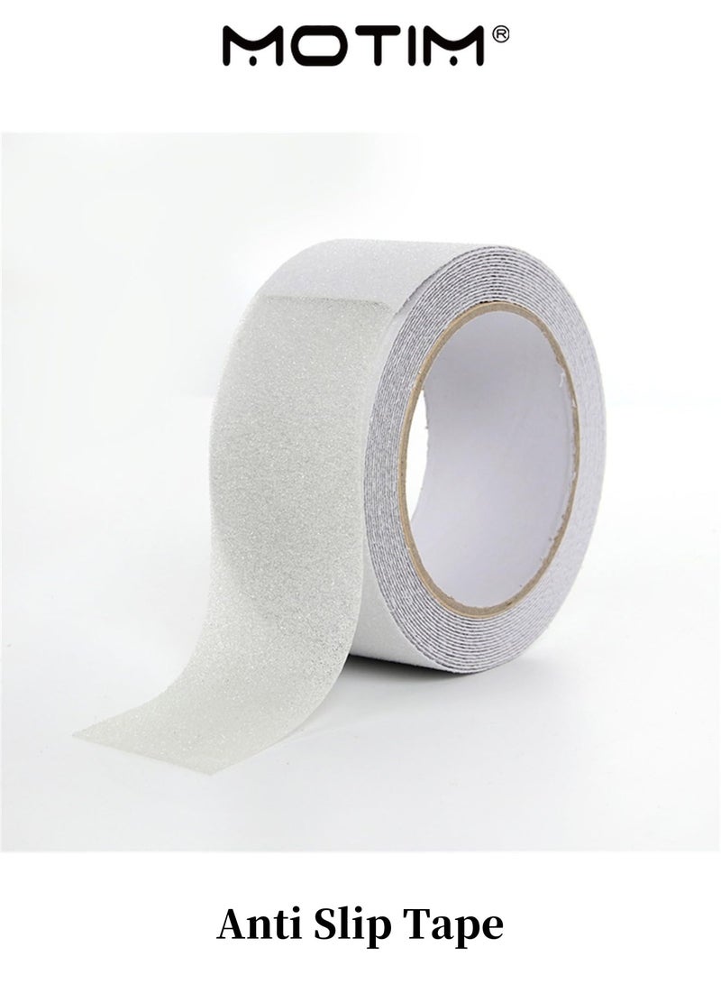 Motim Anti Slip Tape Heavy Duty Grip Tape Roll and High Traction Non Slip Tape for Outdoor and Indoor Stairs and Steps Easy to Apply Safety Non Skid Tape (10CM x 10M) - Image 1