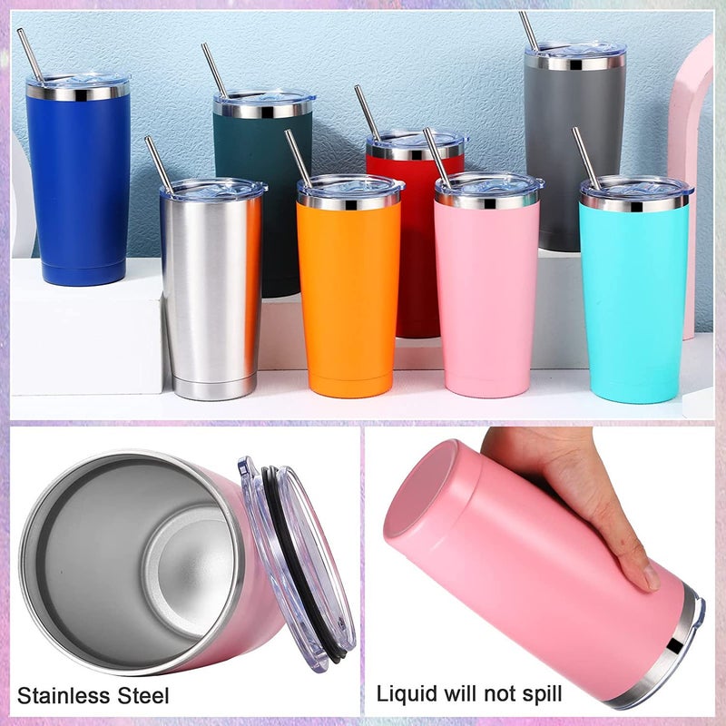 'S Best-Selling 20Oz Stainless Steel Car Cup Double-Layer Stainless Steel Thermos Cup Car Portable Ice Cup - Image 3