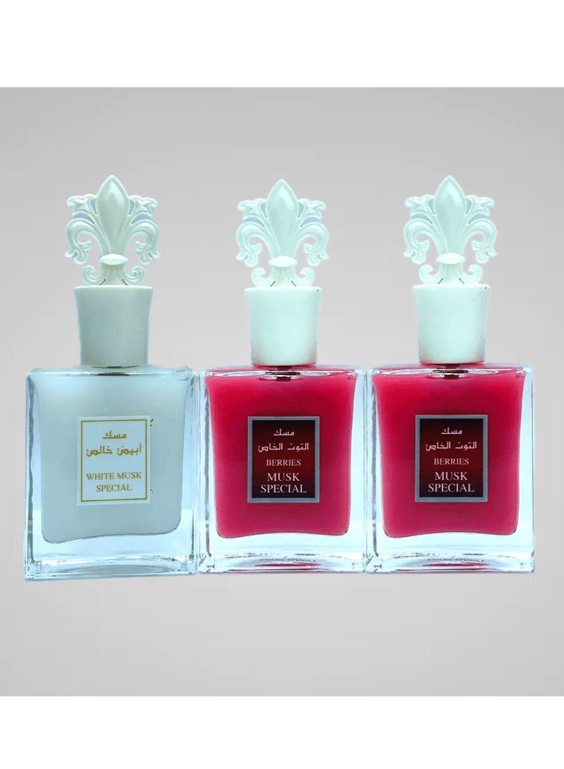 بيليزا عطور مجموعة الصبايا قطعتين مسك التوت الخاص وقطعه مسك ابيض الخاص 75 مل EDP - Image 1