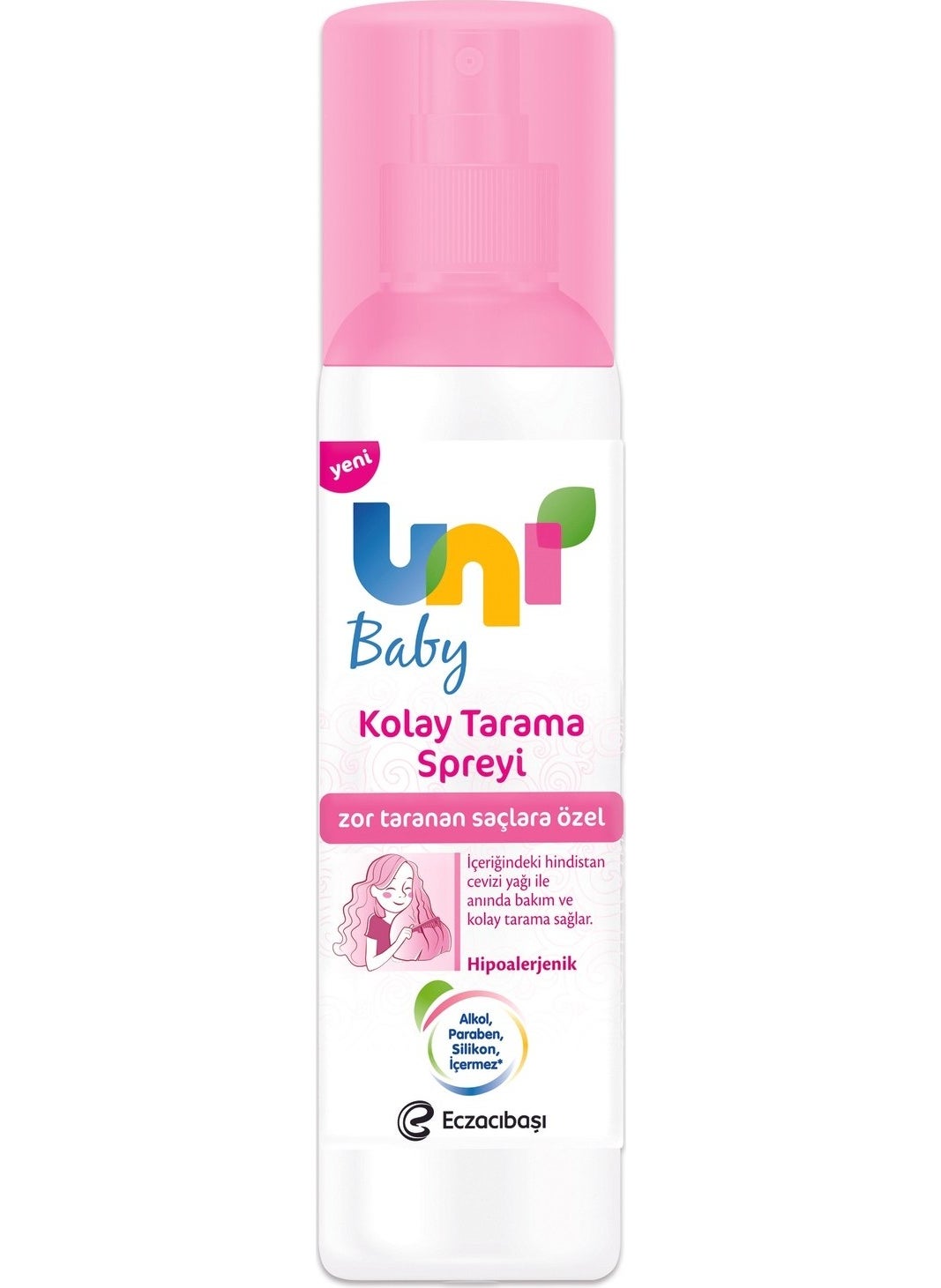 Uni baby - Easy Combing Spray 200 ml. (of 2) - Image 1