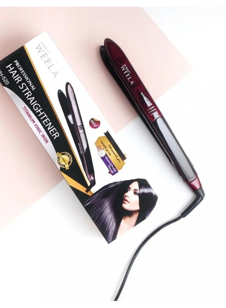 weela Ceramic hair straightener WH-520 - Image 1