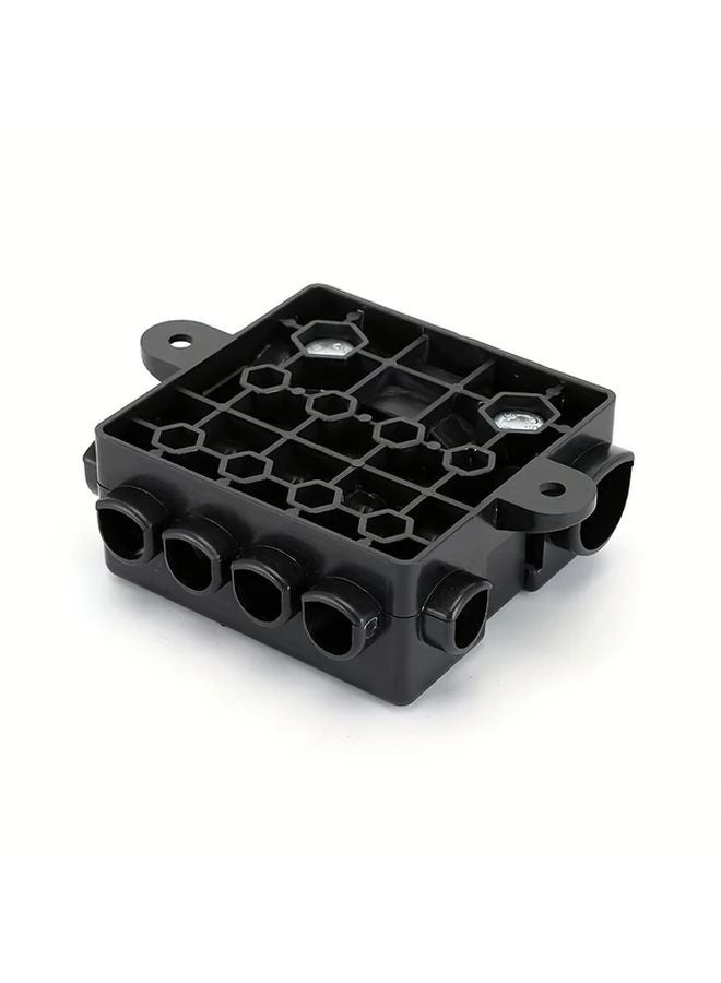 1 مجموعة علبة فيوزات 5 طرق 12 فولت 24 فولت مصنوعة من النحاس المتين بتصميم مدمج - Image 5