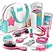 Star Princess Little Girls Play Purse Pretend Play Accessories Toy Phone Wallet Credit Cards Keys Makeup for Role Playing Ages 38 - Image 2