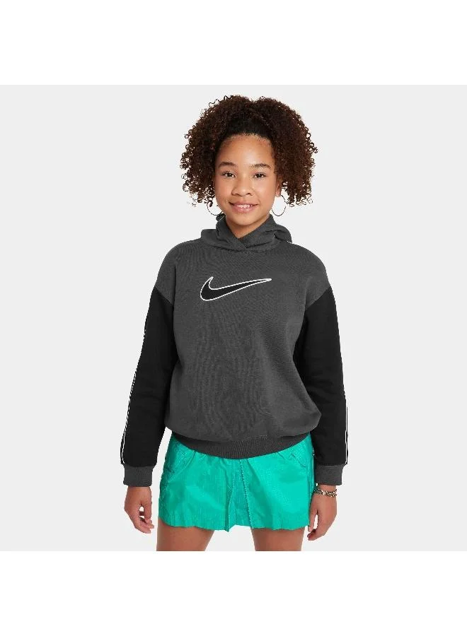 Nike Kids' Sportswear Oversized Fleece Hoodie