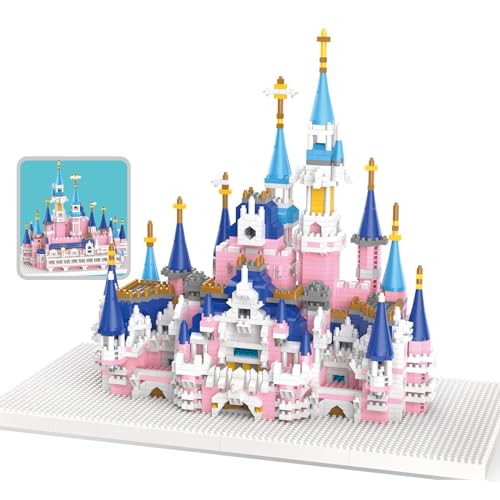 Aningde 3008 Pcs Castle Architecture Mini Building Blocks Set for Adults Micro Building Bricks Model Kit Educational Architecture Model Ages 14 - Image 1