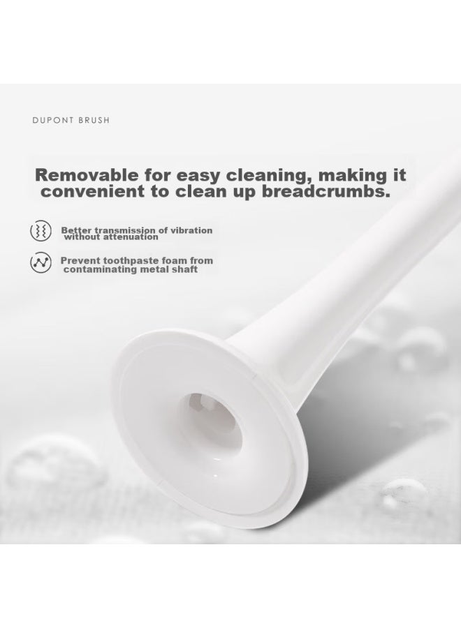B-Air Bair X3/x304 Couple's Electric Toothbrush Set For Adults, Sonic Rechargeable Deep Cleaning Sensitive Soft Bristles Fully Automatic Gift For Boyfriend/girlfriend, Misty Blue Gift Box - Image 5