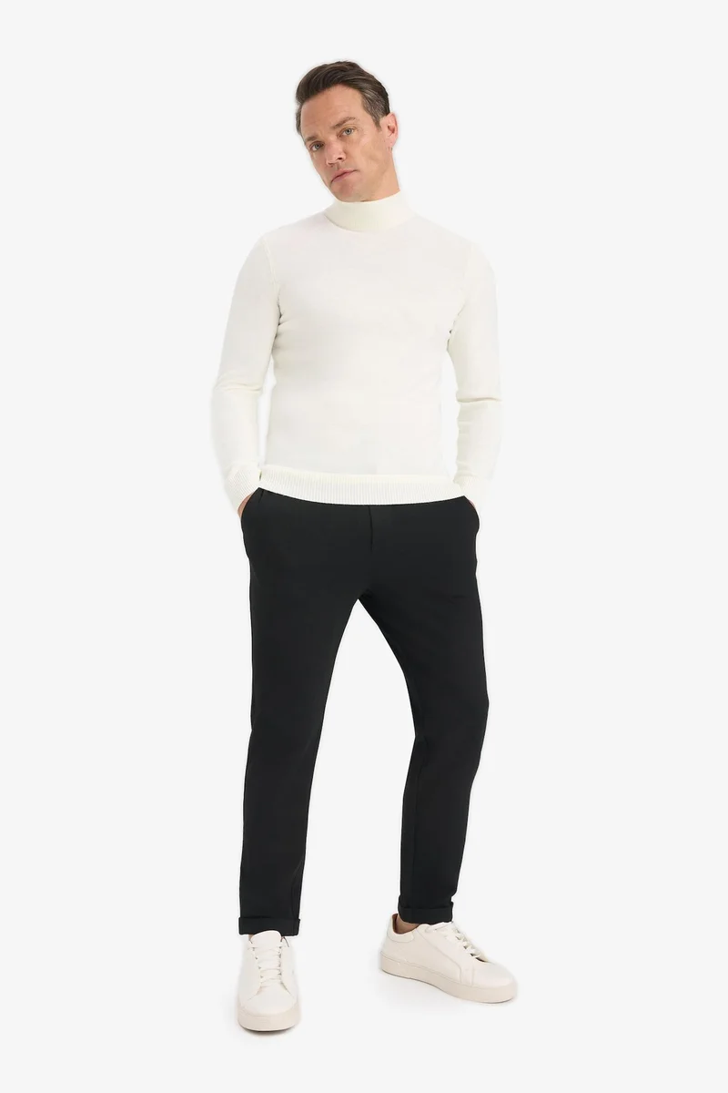 Defacto  Jogger Fit Stretch Fabric Double Leg Trousers for Men | Best Price UAE