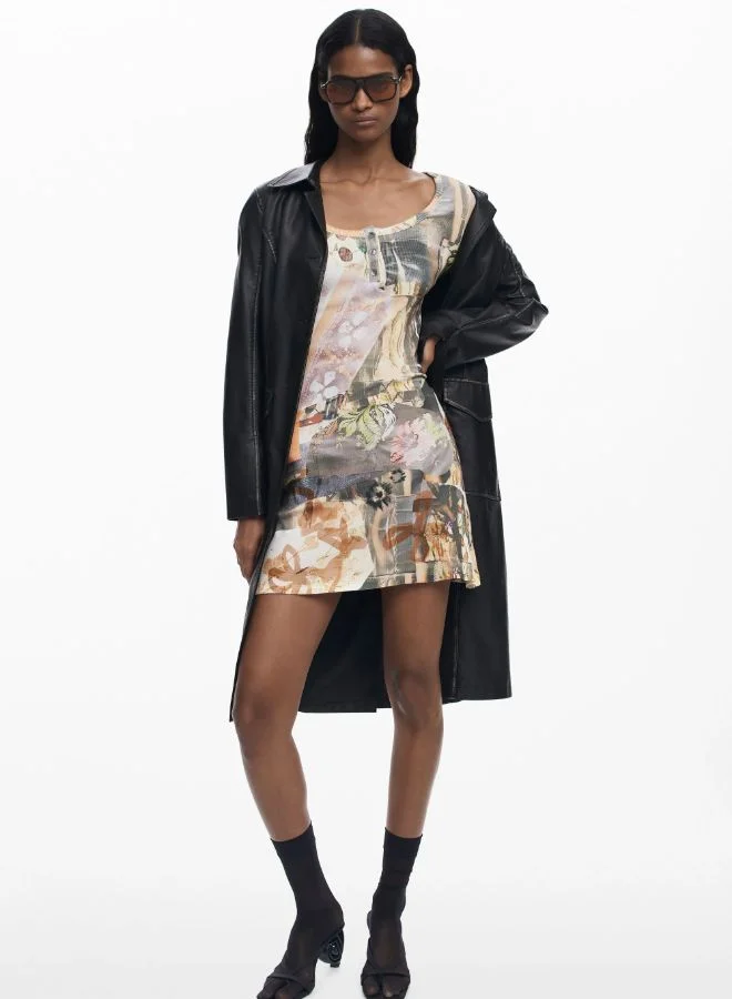 Cut-out space dress
