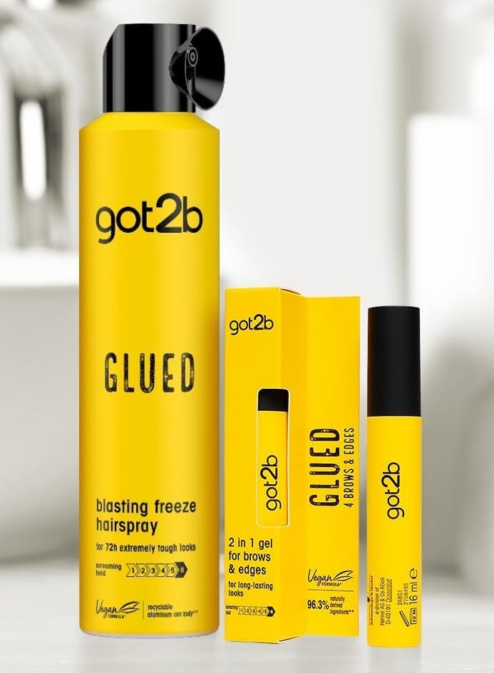 جوت تو بي سبراي تثبيت الشعر جوت تو بي جلويد – تثبيت قوي للغاية لمدة 72 ساعة  300مل - Image 4