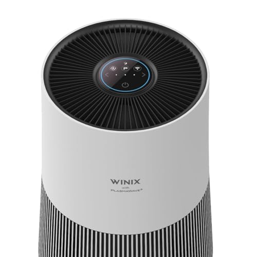Winix T500 360° All-in-One 4-Stage True HEPA Smart Air Purifier with PlasmaWave® Technology, Activated Carbon (12M) & AHAM (251sqft), Ideal For Bedrooms,2 Year Warranty. - Image 1