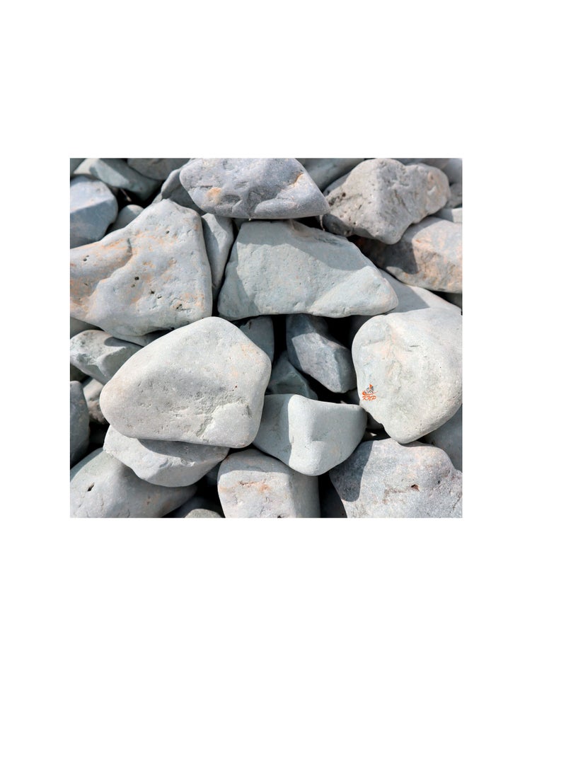 كنب حجر النهر الأخضر مادة الحديقة الطبيعية - Image 3