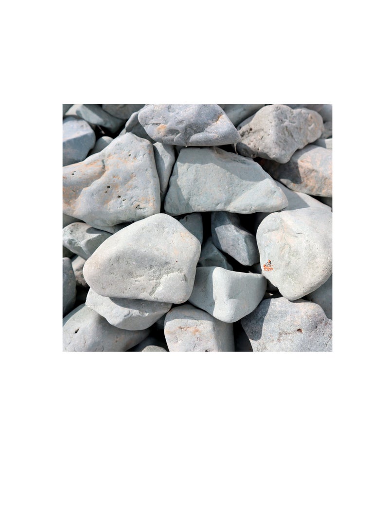 كنب حجر النهر الأخضر مادة الحديقة الطبيعية - Image 2