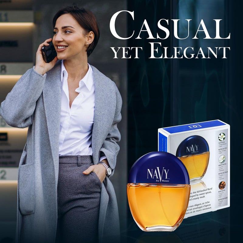 Dana Navy Cologne Spray for Women, 1.5 Ounce - Image 3