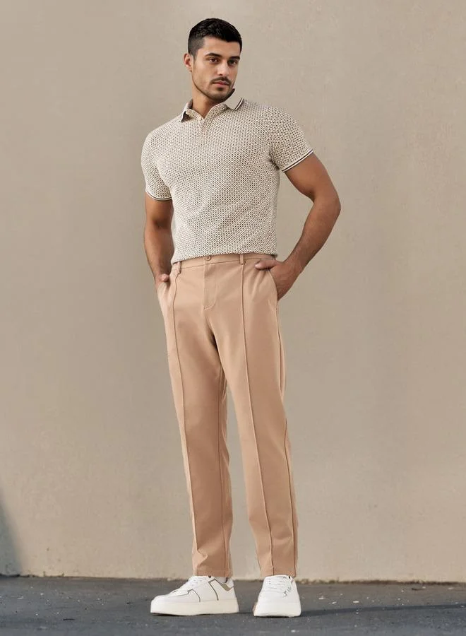 Splash FAV Regular Fit Pants with Flexi Waist and Pockets