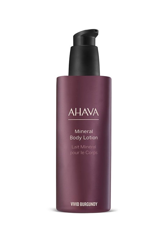 AHAVA Dead Sea Water Mineral Body Lotion, Vivid Burgundy - Provides All Day Hydration, Fights Dehydration, Refines Skin's Texture, Enriched with Exclusive Osmoter, Aloe Vera & Witch Hazel, 8.5 Fl.Oz - Image 1