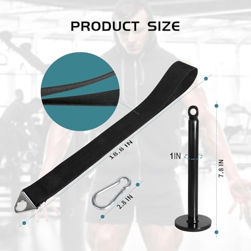 powerfeng Arm Wrestling Training Strap Belt: Arm Hand Grip Finger Wrist Forearm Exerciser Strengthener Workout Equipment - Image 3