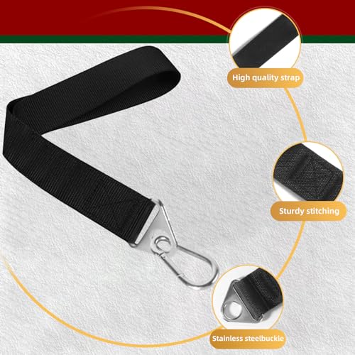 powerfeng Arm Wrestling Training Strap Belt: Arm Hand Grip Finger Wrist Forearm Exerciser Strengthener Workout Equipment - Image 2