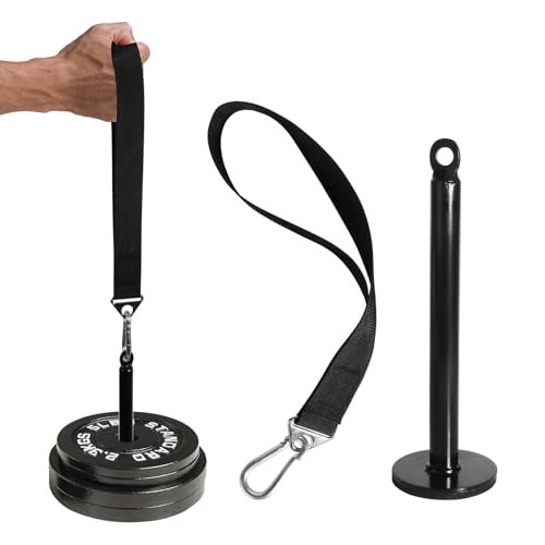 powerfeng Arm Wrestling Training Strap Belt: Arm Hand Grip Finger Wrist Forearm Exerciser Strengthener Workout Equipment - Image 1