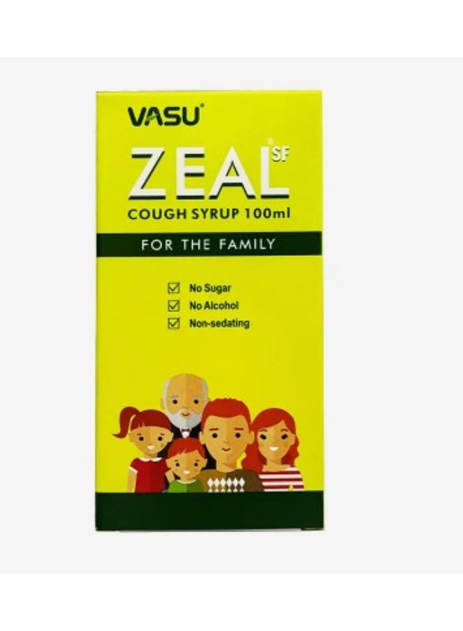 Vasu Zeal Cough Syrup 100ml for Family