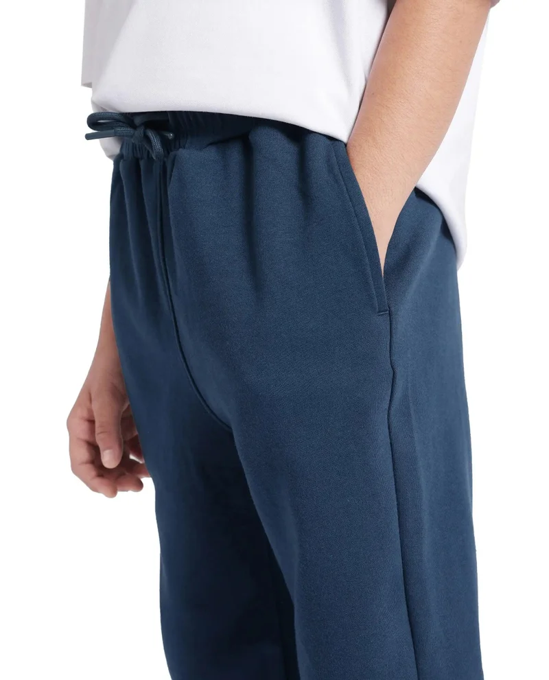 Rare Ones Rare Ones Kids Sero Dark Teal Cotton Poly Drawstring Printed Trackpant