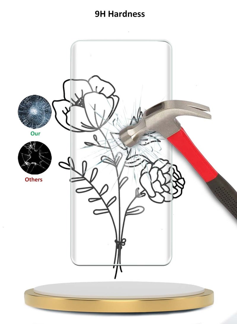 Wtech Honor 200 5G 2024 Premium Curved Edges UV Full Glue Full Cover Tempered Glass Screen Protector (MSGUCN) - Clear - Image 3