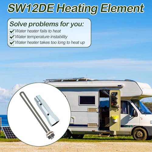 RO6G 520900 RV Water Heater Element Replacement Suburban SW10DE SW6DE SW12DE Suburban RV Water Heaters Element 120V 1440W with Dual Hex Wrench Socket - Image 5
