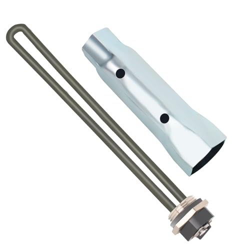 RO6G 520900 RV Water Heater Element Replacement Suburban SW10DE SW6DE SW12DE Suburban RV Water Heaters Element 120V 1440W with Dual Hex Wrench Socket - Image 1