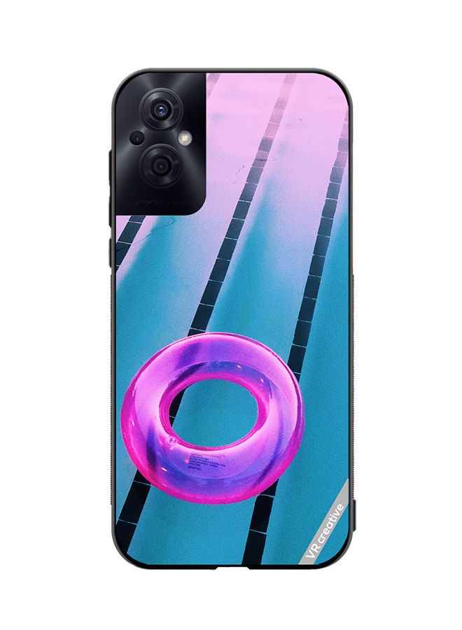 VR CREATIVE Protective Case Cover For Oppo Reno8 Z Pink Tube Design Multicolour - Image 1