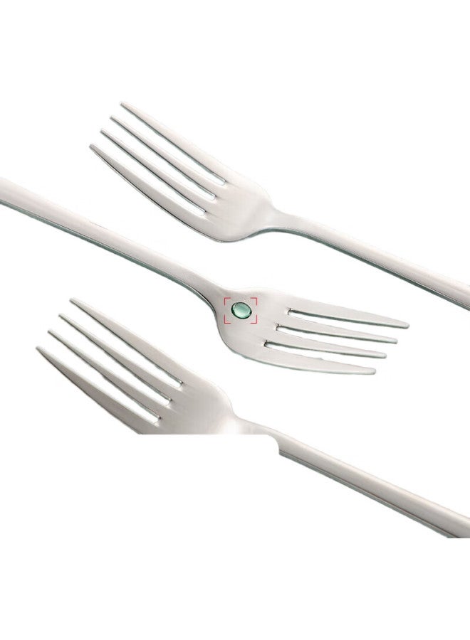 GRASEY 304 Stainless Steel Forks, Dessert Forks, Fruit Forks, Salad And Noodle Forks, Cutlery Set, 2-Piece Set, Gy7870 - Image 3