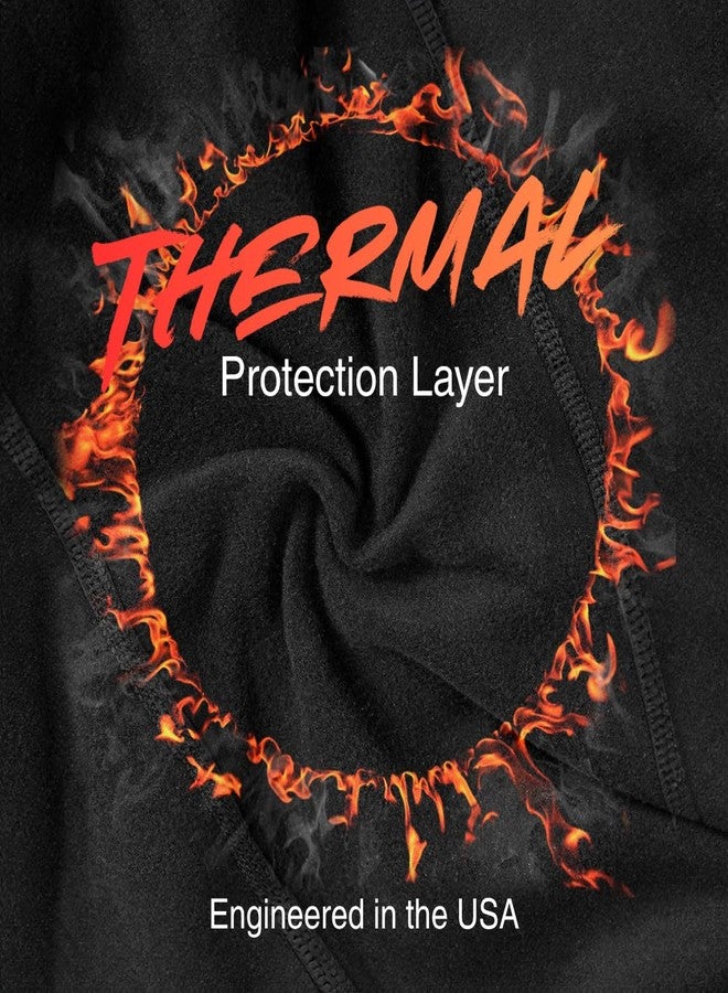 SLEEFS Thermal Fleece Balaclava – Moisture-Wicking Cold Weather Ski Mask & Head Cover for Men & Women – Breathable, Windproof, Full Neck Coverage – Polyester/Spandex Outdoor Sports Hood Black - Image 5