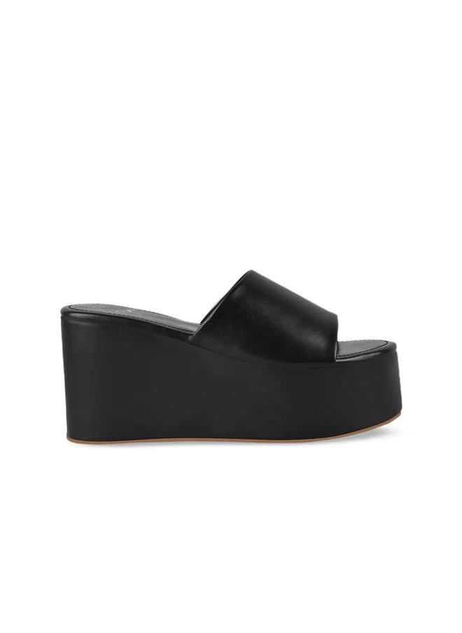 شوتوبيا Shoetopia Girls Round Toe Wedges Sandals With Open Back