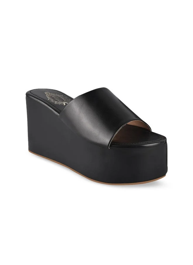 شوتوبيا Shoetopia Girls Round Toe Wedges Sandals With Open Back