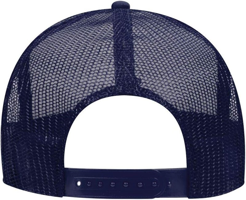 Polyester Foam Front 5 Panel High Crown Mesh Back Trucker Hat