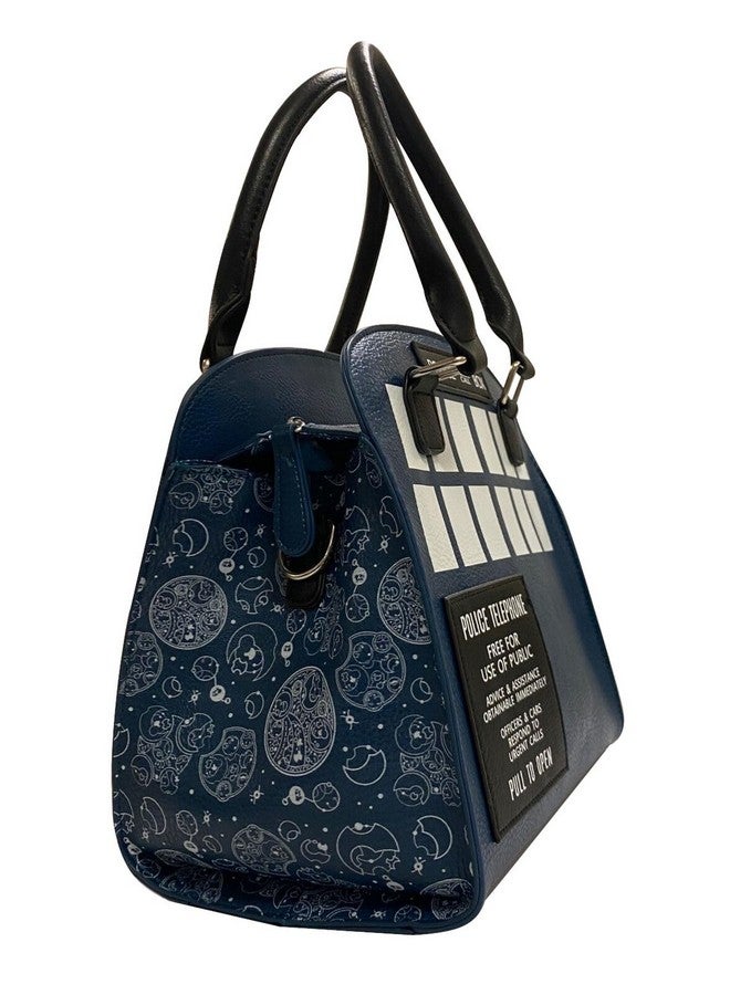 Scificollector Doctor Who Tardis Exclusive Official Deluxe Adults Hand Bag, Blue, 13 X 9 X .7cm - Image 2