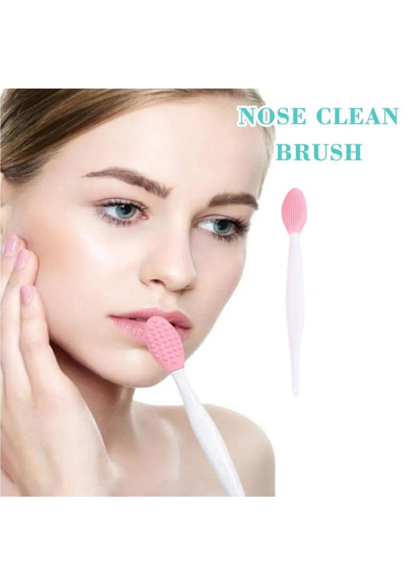 فرشاة من السيليكون لإزالة الرؤوس السوداء من الأنف وتقشير الشفاة - Image 5